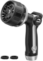 VOXON Full Metal Garden Hose Nozzle, 10 Spray Patterns by VOXON