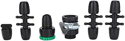 30m Drip Irrigation Kit, Garden Watering System with Tubing Hose Nozzles Valves Drippers, Automatic Micro Spray Irrigation for Potted Plants Greenhouse Balcony - Image 3