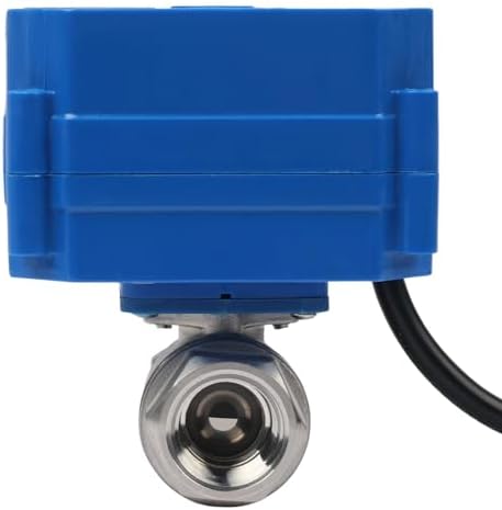 U.S. Solid 1/2" Motorized Ball Valve with US Plug 110VAC NSF Certified 304SS Electrical Ball Valve,Auto Return, Normally Closed (Pack of 12) - Image 4