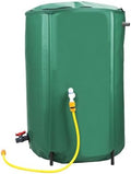 Collapsible Rain Barrel, 100 Gallon Portable Water Storage Container, Rainwater Collection System Water Tank to Collect Rainwater from Gutter, Downspout Water Catcher with Spigots & Filter by Emlovosy