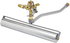 Underhill RollerPro 22-Inch Portable Sprinkler System Base with 3/4-Inch Part Circle Brass Impact Sprinkler, 1-Inch FHT x 1-Inch FPT, A-RP221-SI075P by Underhill