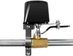 1/2" 3/4" 1" Electric Automatic Manipulator Shut Off Ball Valve DN15/DN20/DN25 for Alarm Gas Water Pipeline 12V 1A(3/4",Black) - Image 4