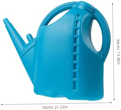 Long Mouth Watering Can 10L Plastic Blue with Precise Watering - Image 2
