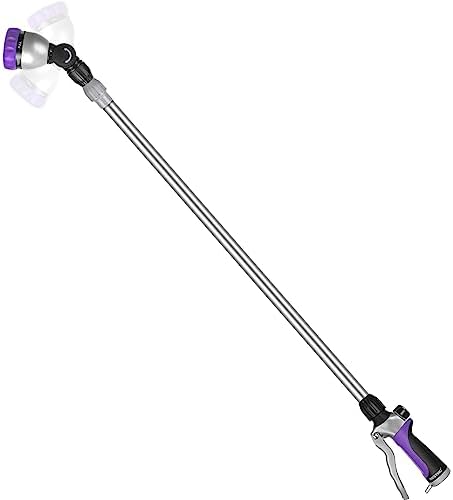 RESTMO Long Telescopic Watering Wand for Garden Hose, 36”-60” Garden Wand by Restmo