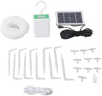 Pwshymi Automatic Plant Waterer Intelligent Drip Irrigation Kit for Garden Yard, Solar Powered Timing Sensor Watering Device for Plants Safe and Waterproofing, Easy to Install for All Kinds of - Image 6