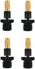Adjustable Brass Atomizing Nozzle with Drip Connector, Micro Spray Drip Emitter, Adjustable Sprinkler Drip Sprayer Kit 50pc Copper Nozzle by Unknown