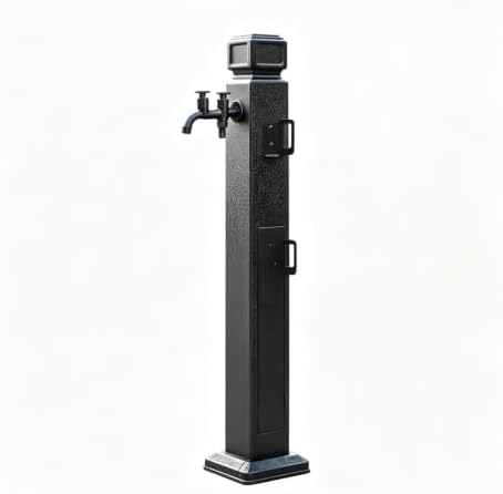 Stainless Steel Garden Water Column Frost Outdoor Faucet Stand by Unknown