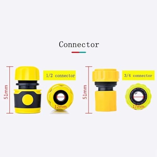 Automatic Lawn Water Sprinkler 360 Rotating Sprinkler Garden Sprinkler with Tube -360 Degree Rotating Sprinkler System for Farm Garden Lawns Plants Grass and Kids Water Playing wyqdp240312(Color:10M, - Image 6