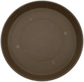The HC Companies Round Prima Flower Pot Saucers - Plastic Plant Saucer for Outdoors & Indoors - Traditional Plant Pot Trays for Water Drainage -Durable Plant Tray (21-inch Chocolate, Pack of 1) by TheHCCompanies