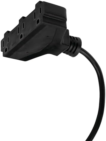 Performance Tool W2272 Retractable Cord Reel for Outlet Extension in Workshops and Home, Black/Gray, 25 feet - Image 3