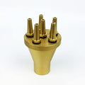 1" 1.5" 2" Straight Sprayer Pond Music Brass Fountain Nozzles for Garden Sprinkler Irrigation System by Unknown
