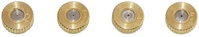 Garden Lawn Sprinkler Irrigation System 3/16 Inch External Thread Copper Stainless Steel Atomizing Atomizing Nozzle Garden Irrigation Mist Cooling Dust Sprayer 5 Pieces (Color : 0.5mm) - Image 6