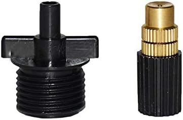 Brass Garden Misting Nozzle Sprayer Irrigation Atomizing Sprinkler - Image 5