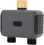 Marhynchus 2 Zone Sprinkler Timer, Brass Irrigation Timer with Rain Delay 1-15 Days for Automatic Garden Lawn Watering - Image 3