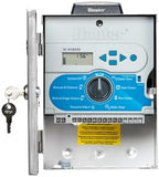 Hunter XC Hybrid Solar Sprinkler Controller, 6 Zone Irrigation Timer, Programmable Outdoor Automatic Irrigation Control, Stainless Steel Casing, (XCH-600-SS-P) by HunterIndustries