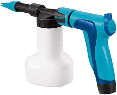 Aqua Joe AJ-SPXN-PRO 2-in-1 All-Purpose Garden Hose-Powered Adjustable Foam Cannon Spray Gun Kit, w/Bristle Brush and Detailer Sponge Attachments, Quick-Connect - Image 6