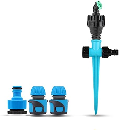 360 Degree Automatic Garden Sprinklers Watering Grass Lawn Rotary Nozzle Rotating Water Sprinkler System Supplies by Unknown