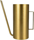 Stainless Steel Plant Watering Can 50oz/1.5L Indoor Modern with Long Spout, Garden Irrigation Metal Tool for House Potted Plants Bonsai Flower Decorative, Gold Color by Unknown