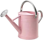 Metal Watering Can for Outdoor Plants, Watering Can Decor 1 Gallon (Pink) by SunnyTong