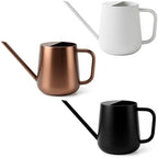 Watering Can Indoor Small for House Plant with Long Spout Stainless Steel 1000ml for Flowers Small Stainless Steel Watering Can - Image 5