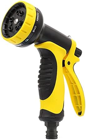 Garden Hose Nozzle, 10 Ways Adjustable Patterns, Thumb Control Hose Nozzle Sprayer, Heavy Duty Water Hose Sprayer by Unknown