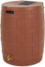 Good Ideas Rain Wizard Water Collection Barrel, 50 Gallon, Terra Cotta - Image 2