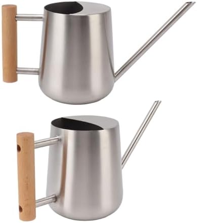 Watering Can Indoor Plants, Stainless Steel Watering Can Pot, Garden Watering Can with Long Spout for Indoor House Plants Bonsai (Stainless Steel Color) - Image 7