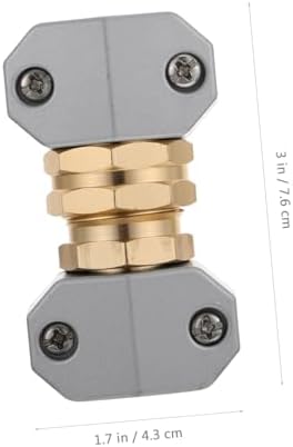 Garden Hose Repair Kit Hose Connector Fitting 3 Sets with Aluminium Alloy Connectors Easy to Use for Simple Connection Supply - Image 2