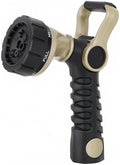 RESTMO Garden Hose Nozzle Heavy Duty, Fireman Style Water Hose Nozzle by Restmo