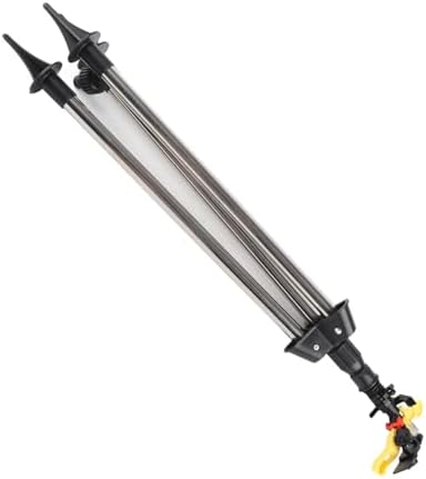 Stainless Steel Lawn Rotating Sprinkler Adjustable Tripod Garden Watering Tool with 30 to 360 Degree Spray Coverage for Even Plant Distribution 18 to 35 Inch Height Range - Image 6
