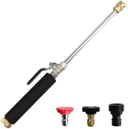 Heavy Duty Metal High Pressure Hose Nozzle for Car Washing, by Unknown