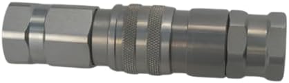 AT312470 Hydraulic Male Female Flat Face Coupler Kit KV14216 Compatible with John Deere Skid Steer Loader 326D 328 328D 332 332D CT322 CT332 270 280 315 317 318D 320 320D 323D 326D - Image 4