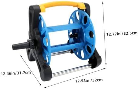 Freestanding Garden Hose Reel Storage Organizer, Blue PP Tangle-resistant - Image 2
