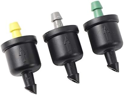 Gardening Irrigation Dripper 50 Pcs Automatic Pressure Compensate Regulator Emitter Agriculture Orchard Steady Flow Dripper Garden Watering Supplies (Color : 20L/H) - Image 5