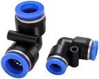 100Pcs Pneumatic fitting PV pipe gas connectors direct thrust 4 to 12mm plastic hose quick couplings(PV-12) - Image 3