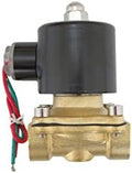 JEM&JULES 1/2 inch 220V-240V AC VAC Brass Electric Solenoid Valve NPT Gas Water Air NC N/C by Unknown