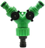 1/2 3/4 Thread 2-way Tap Hose Water Splitter Garden Tap Y Splitter Watering Fittings Adjustable Switch Joints(B) by Unknown