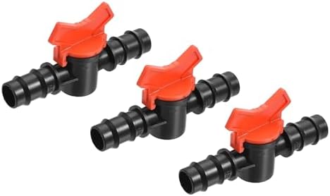 2/3/4Pcs Barbed Ball Valve 1/4" 16mm 19mm 25mm 19mmx16mm Barb Connector Shut Off Switch Plastic for Irrigation Drip Tube(19mmx16mm 2Pcs) - Image 7