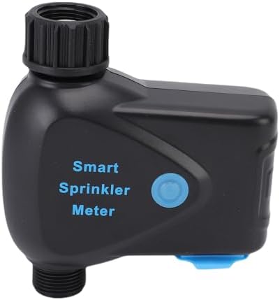 WiFi Smart Sprinkler Timer with Water Metering Sensor for Efficient Garden Irrigation Control for Yard and Lawn,ABS Material - Image 4