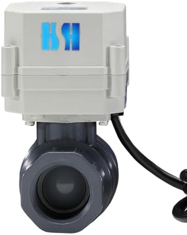 1/2" 3/4" 1" 110-230VAC Normally Closed/Open CF8/Stainless Steel 304 Motorized Electrical Ball Valve With U.S. Plug (1 inch Plastic, Normally Closed) - Image 6