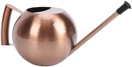 Dpofirs 1000ml Stainless Steel Watering Can | Detachable Long Spout for Indoor Plants, Home Garden & Potted Flowers, Ergonomic Handle (Bronze) - Image 2