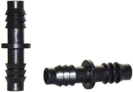 Hose Fittings 3/8" 2-Way Barbed Water Hose Connector, Straight Connector with Barb, for Garden Drip Irrigation 8/11mm Hose, 250 Pieces of Fittings - Image 6