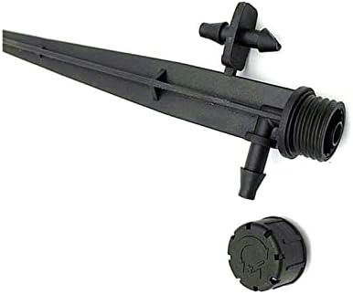 Lawn Garden Sprinkler 100 Pieces of 360-degree Eight-Hole Full-Circle Drip Adjustable Garden Lawn Sprinkler Greenhouse Inserted Into The Ground Using 4/7 Mm Hose - Image 3