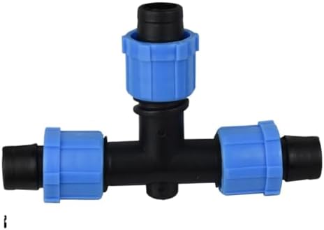 16mm 5/8" Drip Irrigation Tape Shut-Off Valve End Plug Connector Lock Garden Watering System Greenyhouse to p/;vc Hard Pipe(KSL02-338-20PCS) by Unknown