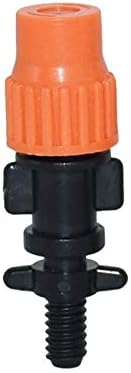 Water Mist Nozzle Garden Irrigation Adjustable Micro Sprinkler Drip 10 Pack - Image 3