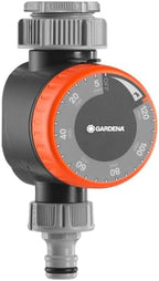 Gardena Water Timer: Automatic Timer for faucets 26.5 mm (3/4 inch) or 33.3 mm (G1), Flexible Watering time (5-120 min), Easy Insertion Thanks to Quick-Connect System (1169-20) by Unknown