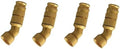 Adjustable Garden Hose Nozzle Sprayer, Elbow and Straight for Easy Watering Extended Elbow Nozzle 2pc by Unknown