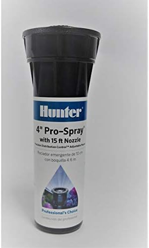 Hunter Spray 4" with 15' Nozzle Pro Spray & Nozzle, Black, 20 Pack - Image 5