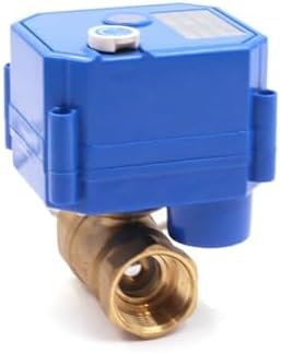 CWX-25S Electric Brass Ball Valve Motorized Ball Valve with Manual Water Valve DN15 DN20 DN25 DC3-6v ADC12V ADC24V AC220v - Image 4