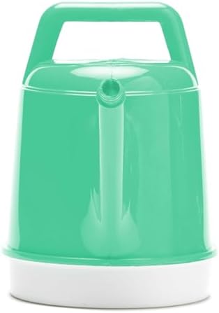 Bloem Deluxe 2 Gallon Plastic Watering Can - Indoor/Outdoor with 256 Fl Oz Capacity, Removable Nozzle, Shatterproof, Mint Green - Image 5